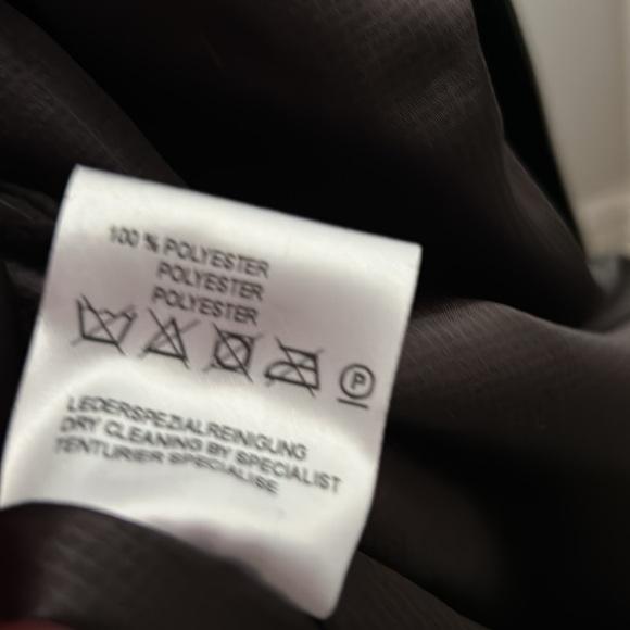 Dimitri Européen Collection Winter Lamb Leather Coat - Picture 11 of 11